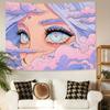 VIKAMA Cloud Eye Pattern Durable Decorative Tapestry Home Mural Living Room Bedroom Office Dormitory Decoration