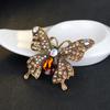 Women Retro Butterfly Alloy Brooch All-match Breastpin Wedding Party Jewelry