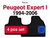 Basic Velour Car Mats, For Fiat Scudo I Van (1994-2006)