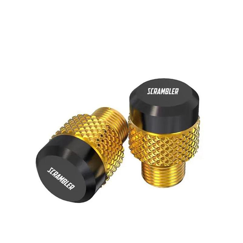 For Ducati Scrambler 400 800 1100 Accessories Motorcycle M10*1.25 Aluminum Screws Bolts Mirror Hole Plugs Cap