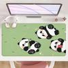 Panda Tiermuster großes Gaming-Mauspad Tastaturteppich Tischunterlage Mauspad xmm Spielmatte Büro Schreibtischzubehör Gaming
