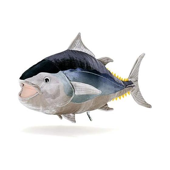 Colorata Bluefin Tuna Plush Toy (Adult Fish) Gentle Touch/Realistic (Stuffed Fish) Doll Cushion Toy/Birthday Gift Present (Meter Read 2 Times) Tuna