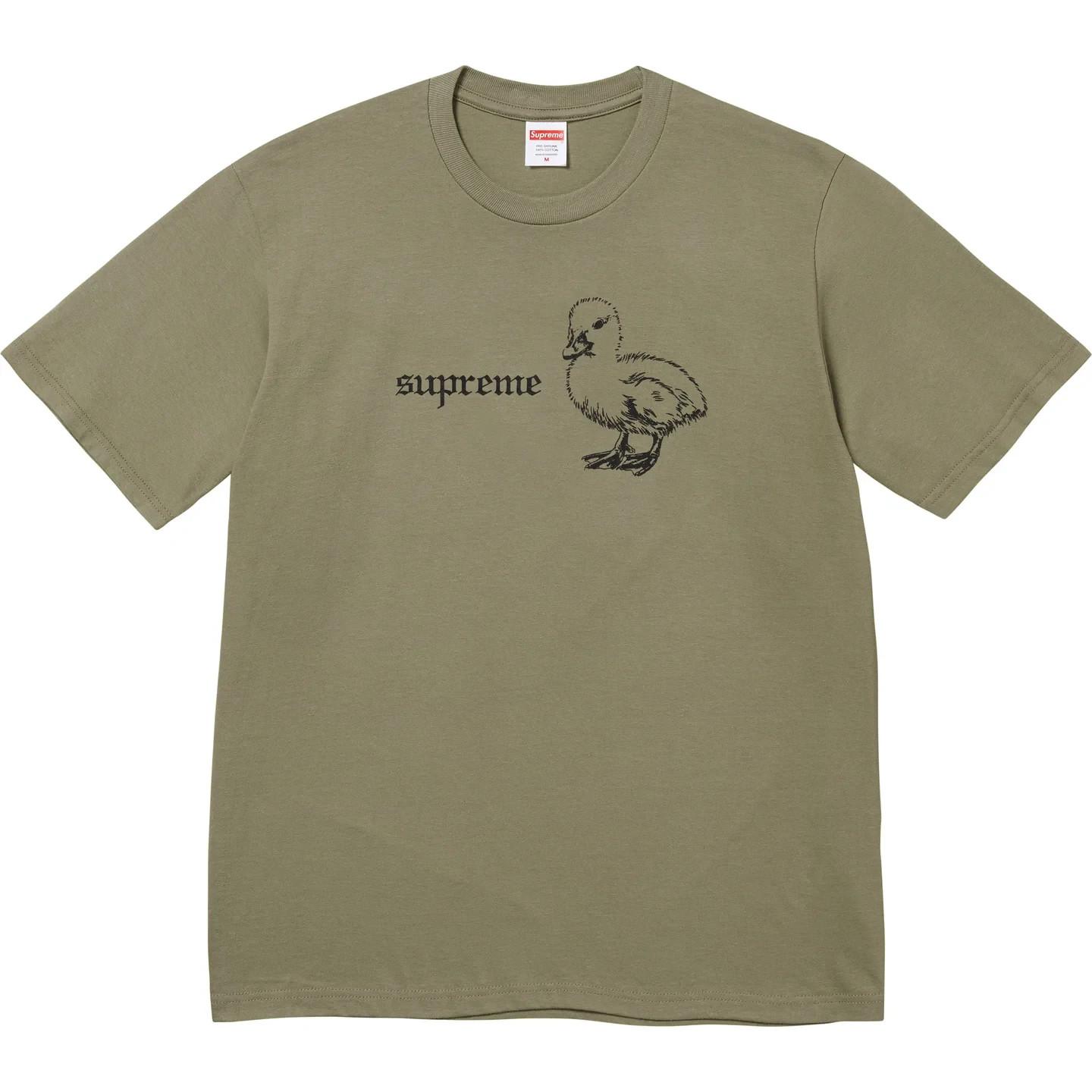 769972 Supreme Duck Tee Light Olive M