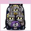 Anime Murder Drones Backpack Oxford Spacious School Bags For Children Gifts