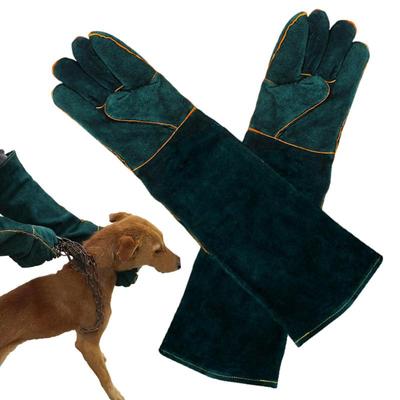 Animal Handling Gloves Leather Anti-grasping Anti Bite Protective Gloves Cat Dog Snake Gardening Gloves Pets Handling Gloves