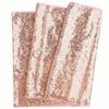 12 "x 108" Glitter Pailletten Tisch Läufer Tuch Hochzeit Läufer Rose Gold Silber Sparkly