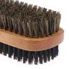 1X Mens Boar Bristle Hair Brush Wooden Curly Wave Brush Styling Beard Hairbrush