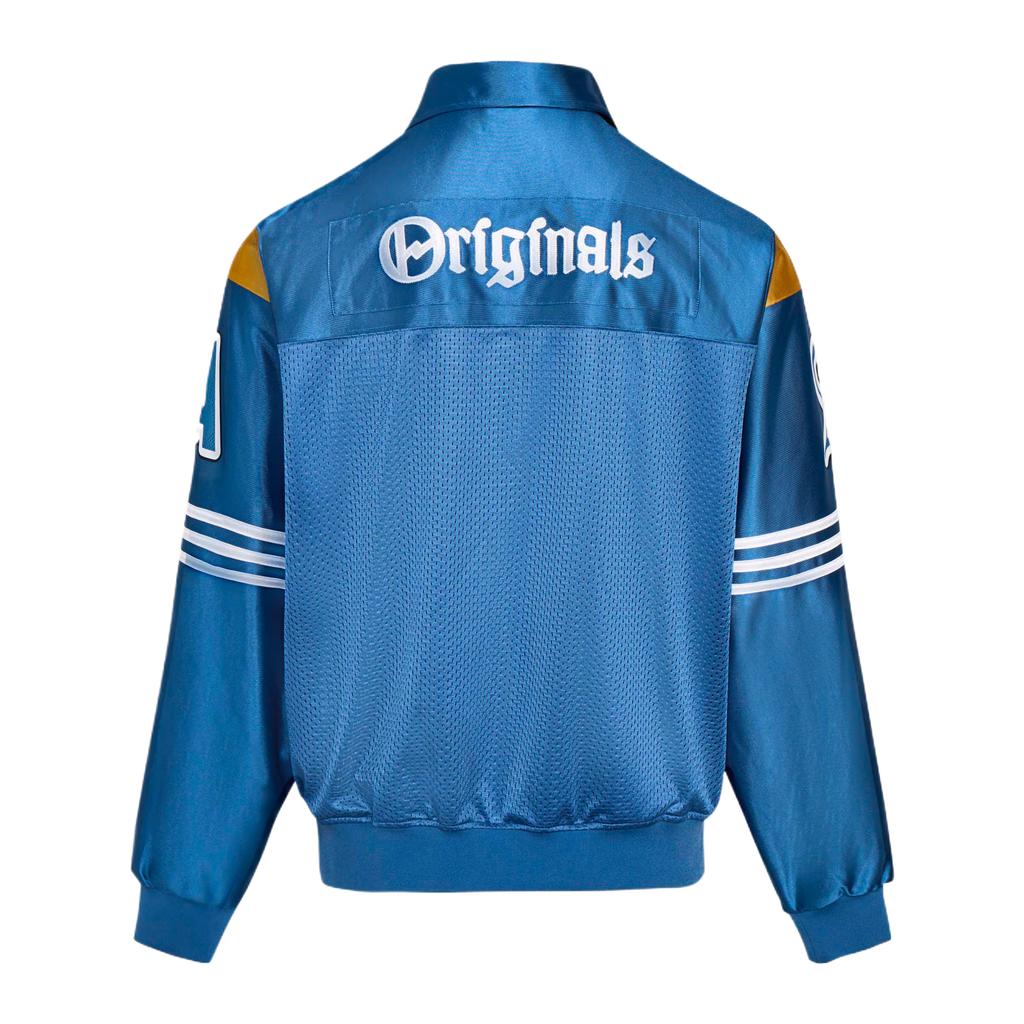 Adidas Originals Jackets Men's Mixed Ink Blue/White Lapel Thin Other KS2892