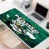 Custom Name Personalized Club Santos Laguna Pattern Mousepad, Laptop PC Desk Mat, Decorative Desk Mat for Home Keyboard Pad Gift