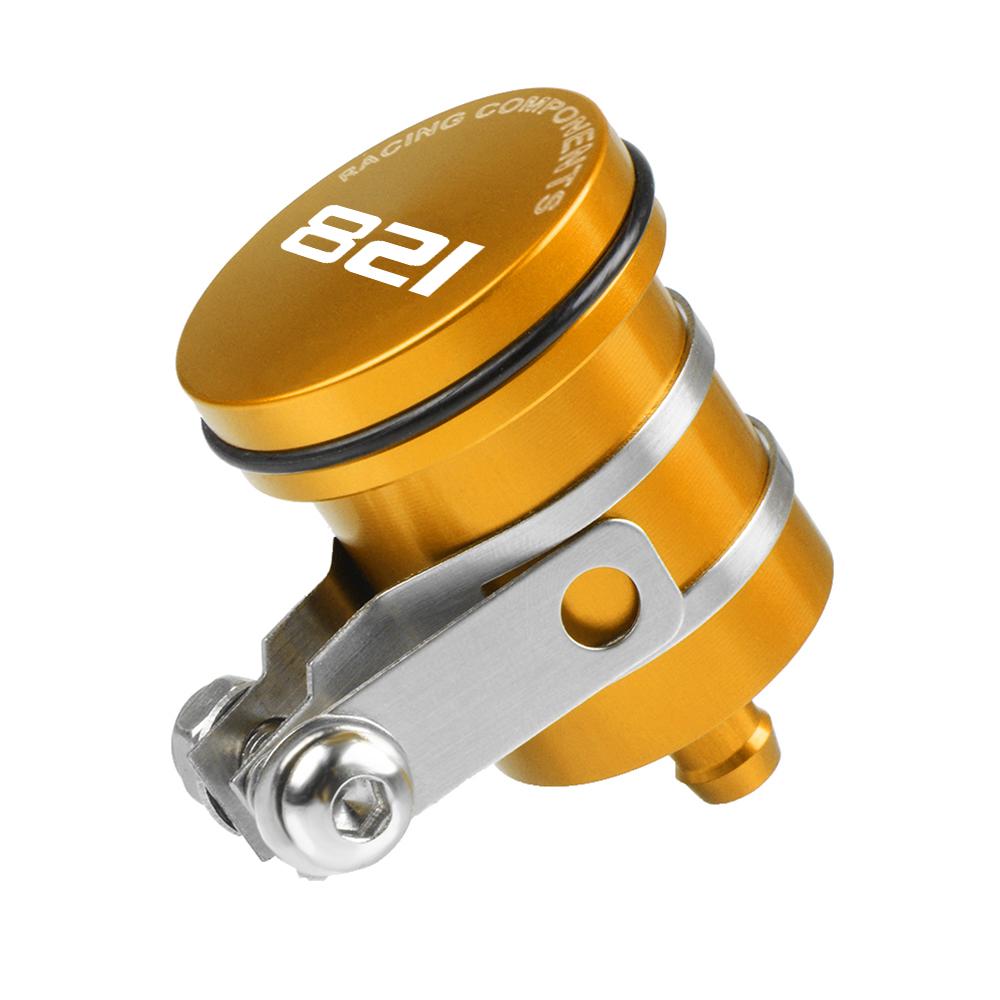 

Аксессуары для мотоциклов Резервуар тормозной жидкости Цилиндр сцепления Бак масляной жидкости для DUCATI MONSTER HYPERMOTARD 821 золотой