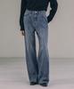 Siyajyu Sijn6081 Brushed Wide Cut Denim_Deep Blue