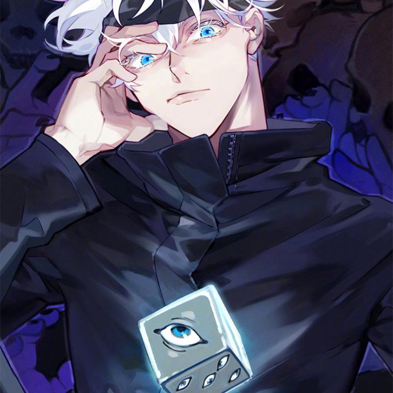 Satoru Gojo Prison Realm Figure Japanese Anime Jujutsu Kaisen Stuffed Doll Geto Suguru Figurine Jjk Prison Plush Toy Desk Decor