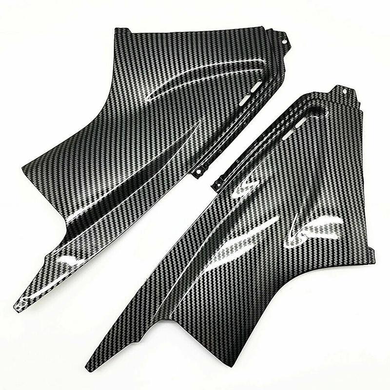 Carbon Fiber Side Air Duct Covers Fairing Fit for Yamaha YZF R6 2003-2005 Motorcycle Ram Air Intake Inserts Guard Protection Bodywork Parts