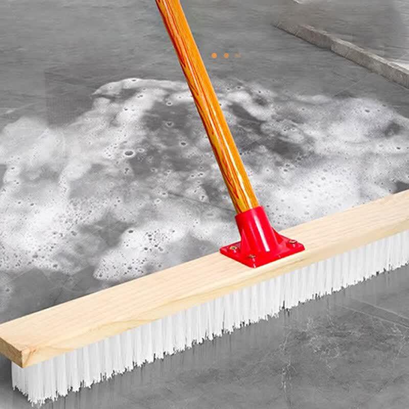 Long-Handle Stiff Bristle Floor Brush