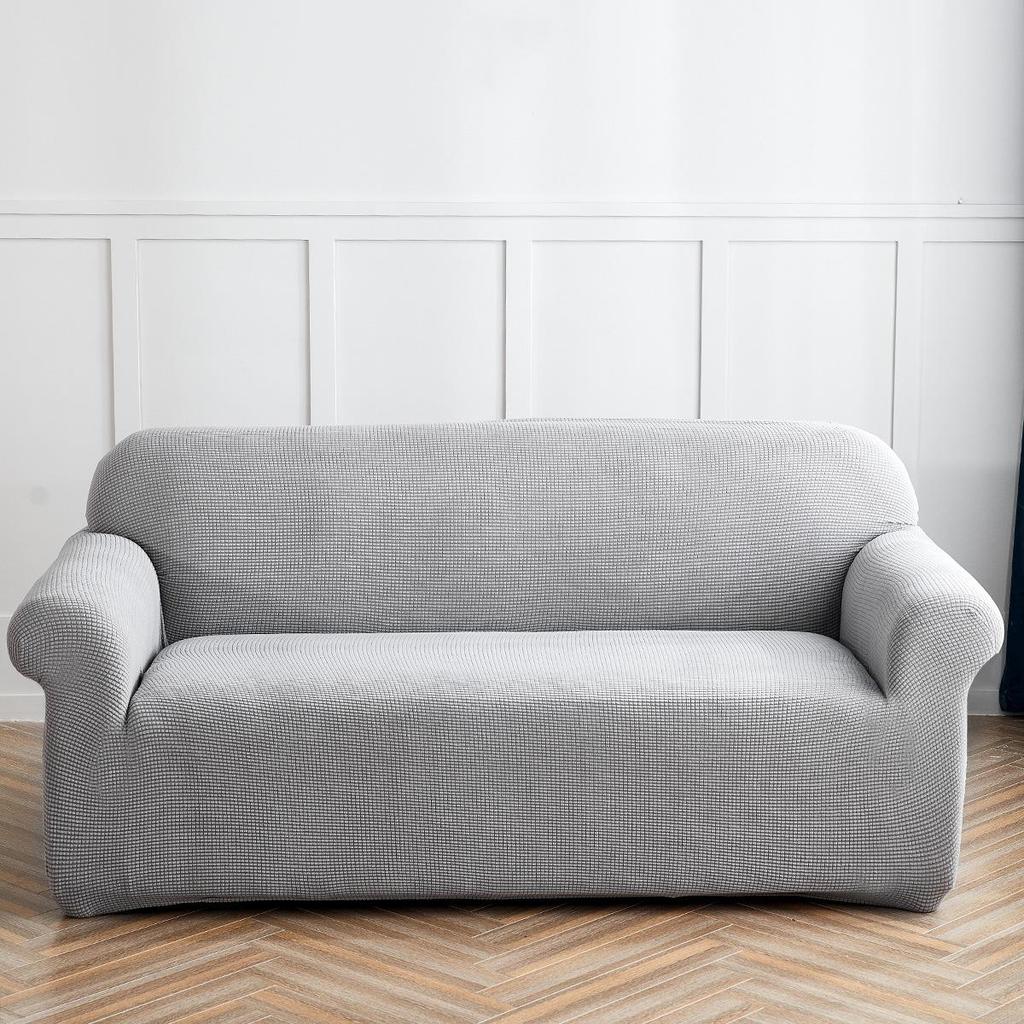 High Elastic Knitted Sofa Protector for Double & Three-Seater - Full Wrap Cover