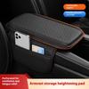 Adjustable Car Center Console Pad with Extra Storage Pockets Ergonomic Car Console Organizer Pad For Easy Organization