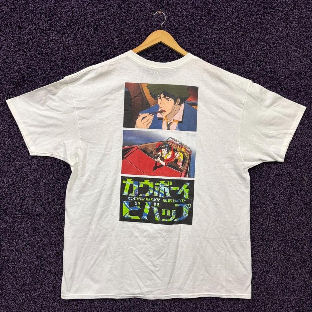 

Cowboy Bebop Spike and Faye Oversized TShirt Size Extra Large Unisex T-Shirt XXL