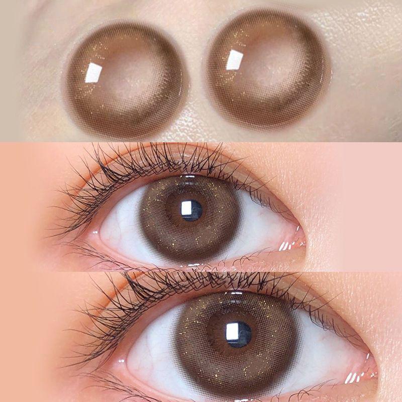 Fargede kontaktlinser JeweLens 2stk Roma-serien