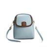 New Bag Small Square Bag Splicing Atmosphere Contrast Color Simple Macaron Color Trend Everything Shoulder Bag Handbag