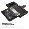 For Samsung Galaxy S20 S9 S10 Plus Note 9 Note 10 Plus Credit Card Case PU Leather Flip Wallet with Photo Holder Hard Back Cover