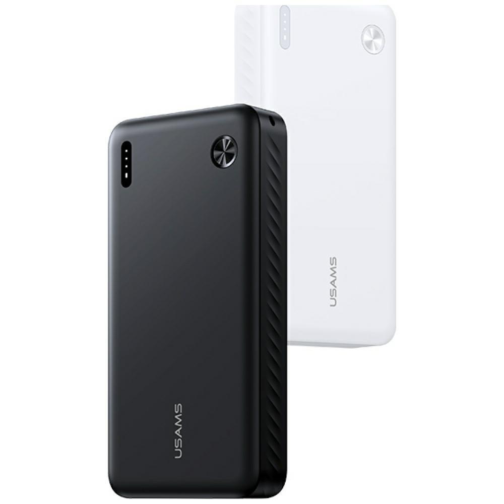Powerbank USAMS PB83 2xUSB-A 1xUSB-C 20000mAh White