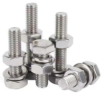 304 Stainless Steel Hex Bolt and Nut Set
