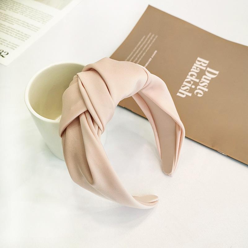 Satin Big Knot Hairbands Headbands Ornament Accessories For Women Hair Accessories