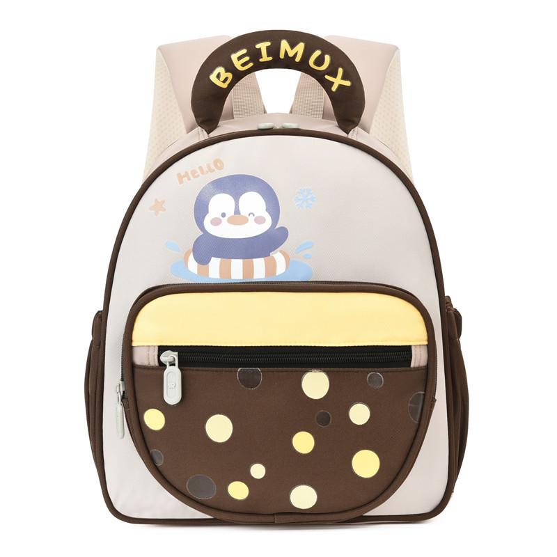 Cartoon Penguin Schoolbag Kindergarten Boys And Girls Children Backpack Lightweight Backpack