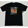 Volcom Pánské Velké Černé Barevné Tričko s Grafickým Potiskem Earth Tripping Succulent 2024 Zcela Nové s Cedulkou