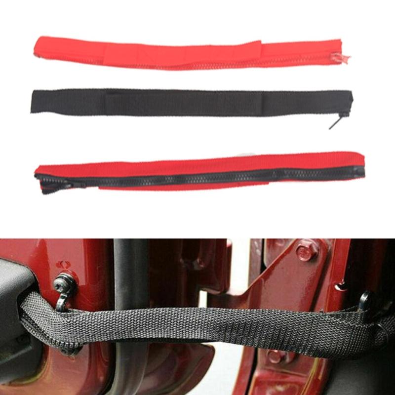 Car Limit Rope Door Adjustable Restriction for Protection Rope Strap Accessories (Set of 2)
