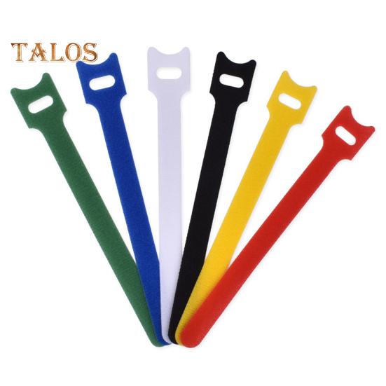 

100 шт./комплект Нейлонова кріпильна стрічка Кабельна стяжка Багатоцільовий навушник Шнур живлення для телефону Самоклеючий пучок Кріпильний ремінь Багаторазовий регульований дріт різнокольоровий