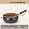 Yoshida Takumi Master Big Belly Cast Iron Stir-Fry Wok