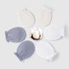 Cotton Gloves Breathable Gloves for Boys Girls 0-12 Months Baby Mittens Newborns Hand Mittens Toddler No Scratch Mitts