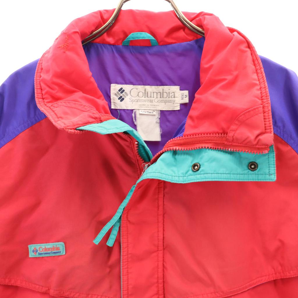 Columbia 90s Old By color Mountain jacket M Red series Outdoors Men's Used