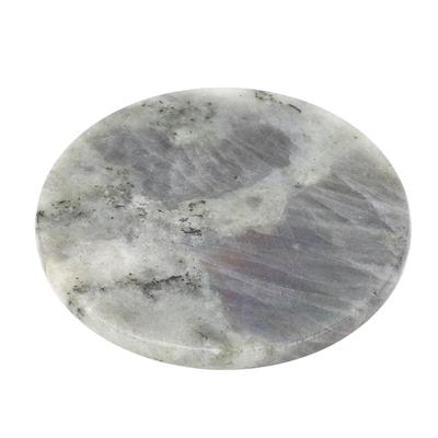 Quartz Coaster Insulated Cup Mat Wedding Decorative Stone Living Room Dining Table Decoration Grey
