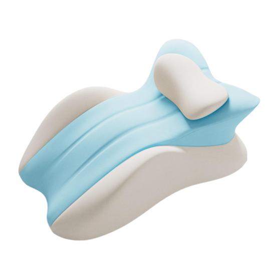 Butt Cushion for Couples Multi-Position Body Pillow Memory Foam Hugging Support Pads for Side Stomach Sleepers Posture Correcting Wedge Pillow
