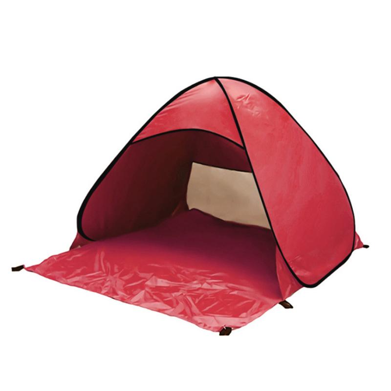 Automatische Pop-Up-Zelte, Sonnenschutz, Strandzelt, UV-Sonnenschutz, leichte Strand-Sonnenschutz-Strandzelte für Outdoor-Wanderreisen