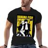 Banana Fish Anime T-shirt Vintage Y2K Aesthetic Unisex Oversized Short Sleeve Summer Cotton Retro Streetwear 2026 Hot Sale