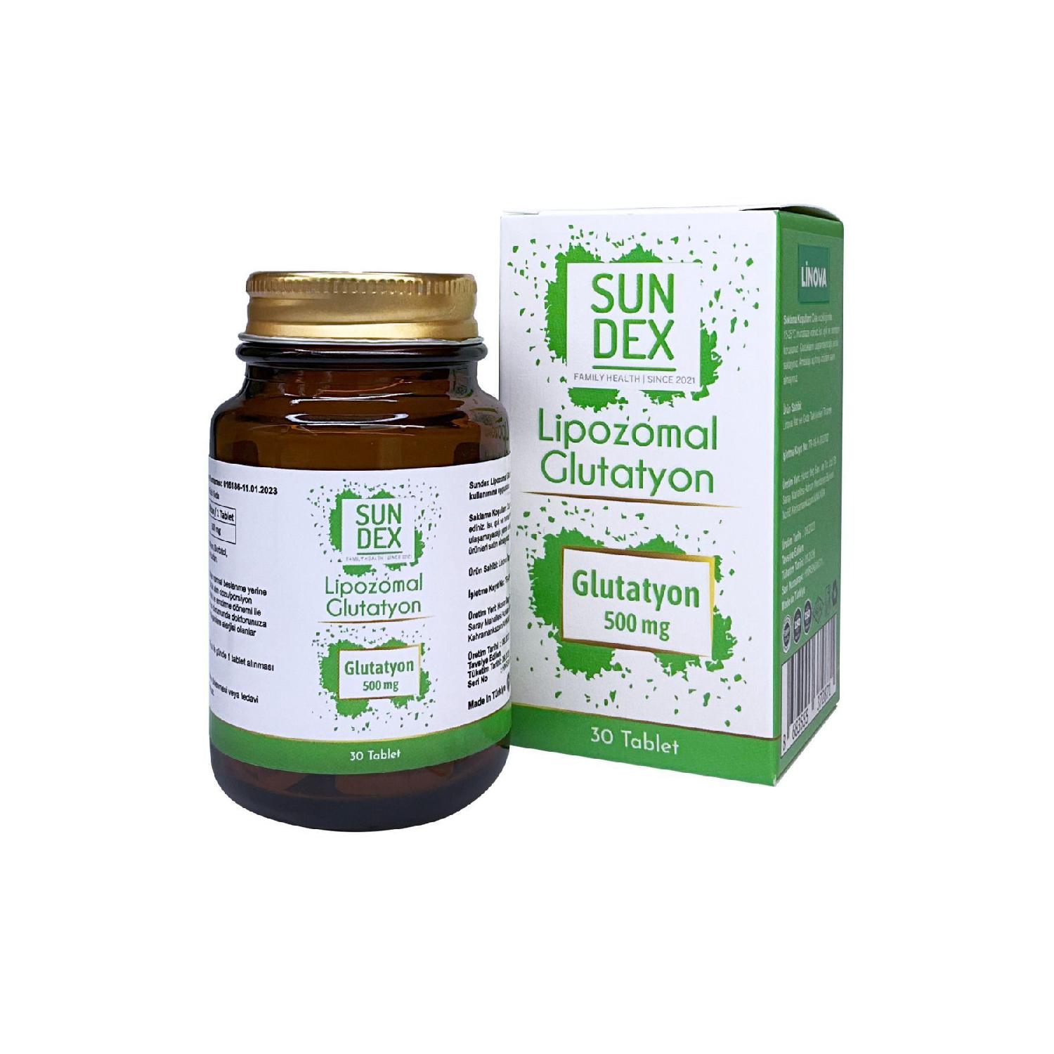 

Liposomal Glutathione 500 Mg 30 Tablets