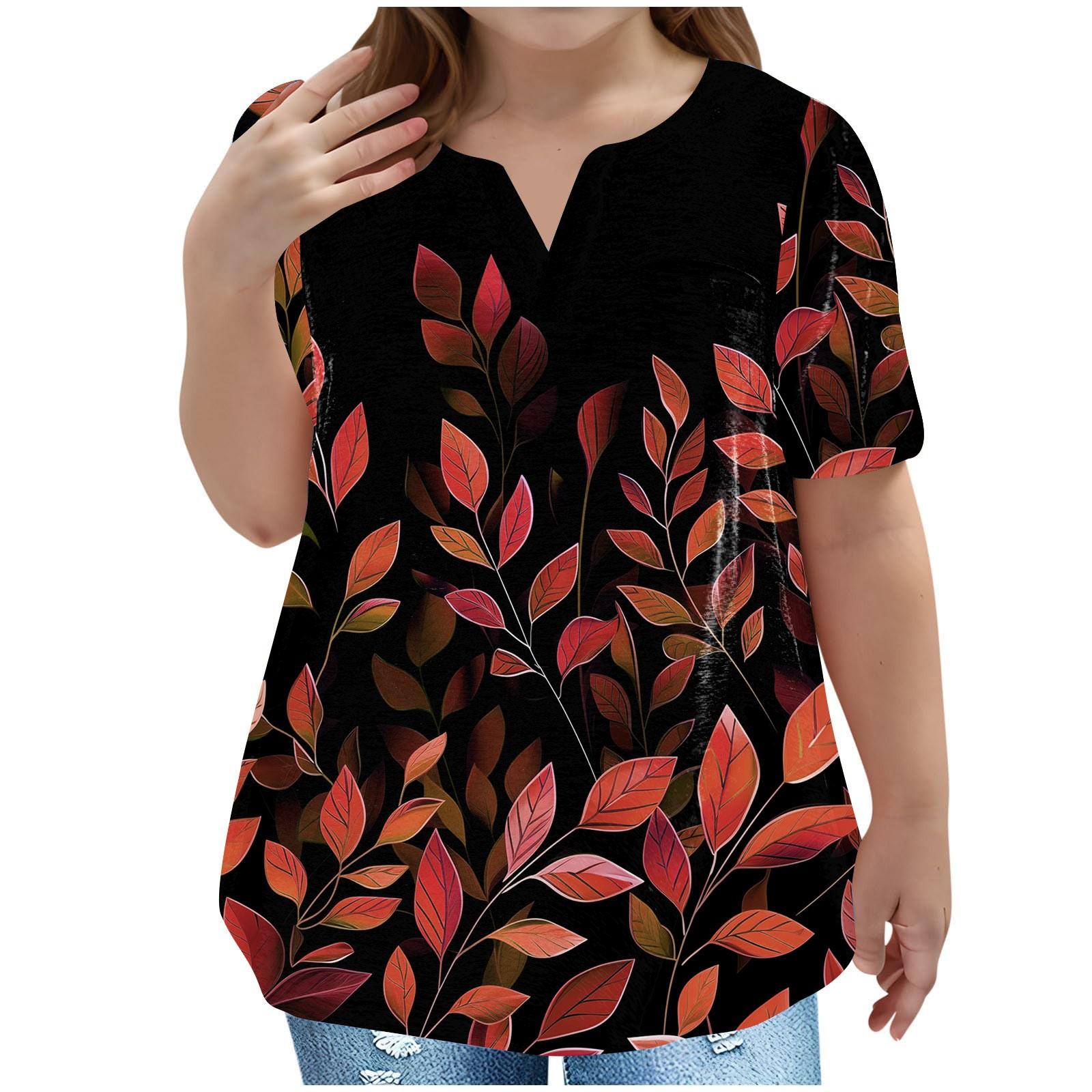 

Детская футболка больших размеров, повседневная, модная, с V-образным вырезом, короткими рукавами и карманом 160 шафрановый