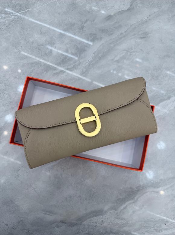 2026 Fashion Palm Print Pig Nose Leather Wallet & Crossbody Bag for Women