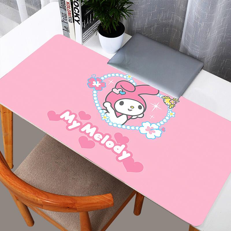 My Melody Kuromi Mouse Pad xxl Gaming Accessories Gabinete Gamer PC Computer Desk Mat Large XXL Keyboard Tablet Mousepad