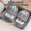 12PCS Shoe Bags, Large Thickened Non-woven Fabric Travel Shoe Bag, Dust-proof Drawstring Shoe Travel Bag for Packing/Home