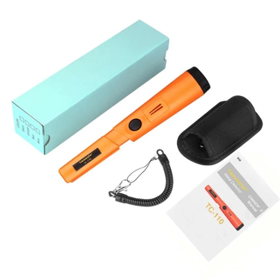 Tragbarer TC-110 Metalldetektor Pointer Pinpoint GP-Pointer Handmetalldetektor Positionierungsstangendetektor IP68 Wasserdicht