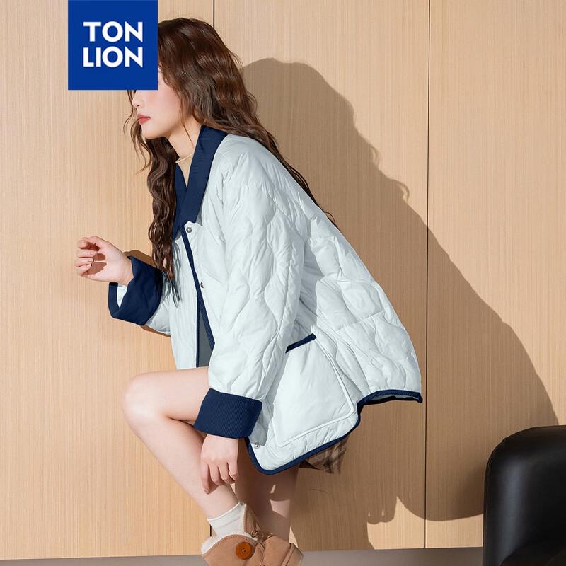 

Женский короткий пуховик TonLion с отложным воротником M