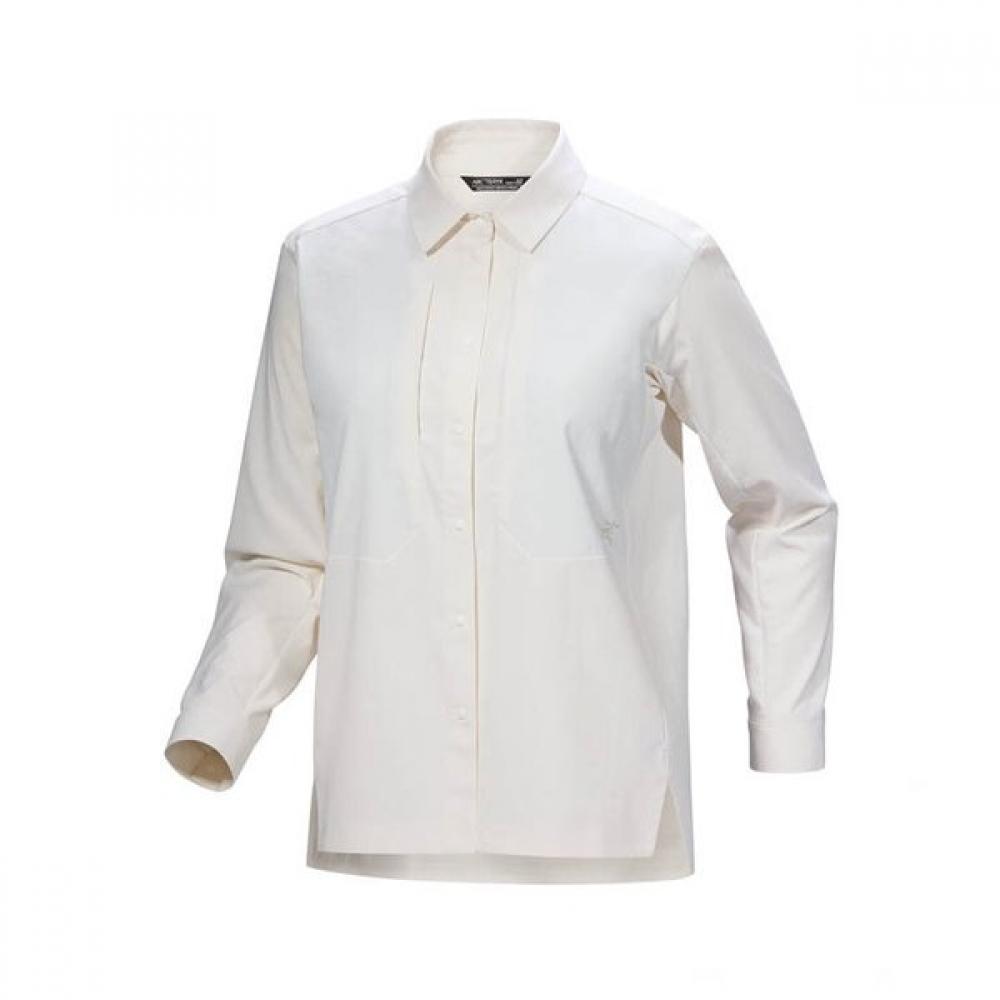 Arcteryx Women S lS Sima Shirt atpSw09497 Arctic Silk LG/Free