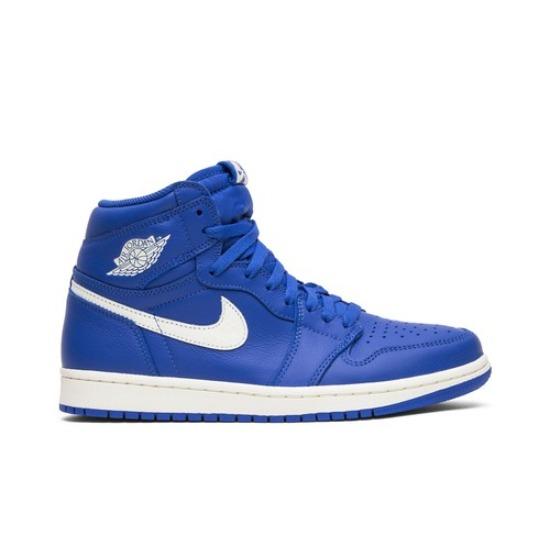 Air Jordan 1 Retro High OG Hyper Royal Men's Blue Retro Sneakers 555088-401