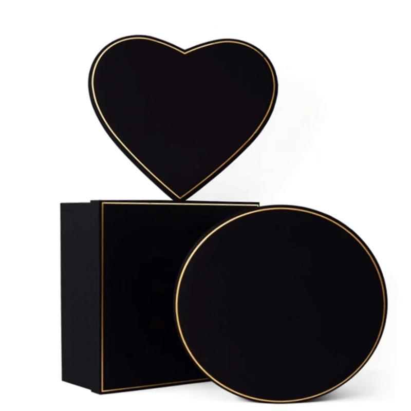 Heart Shaped DIY Flower And Fruit Packaging Box For Weddings And Special Event