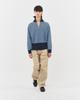 Beullusseonpeullawo Semi-Wide Washed Cargo Pants