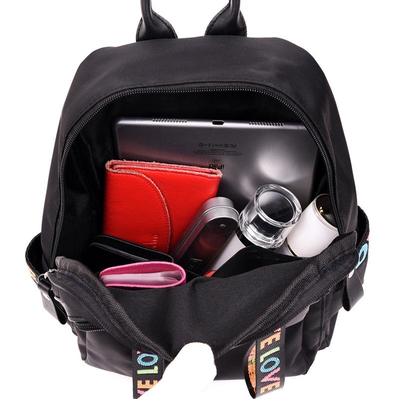 Rucsac de modă durabil pentru femei la modă cu logo de personalitate